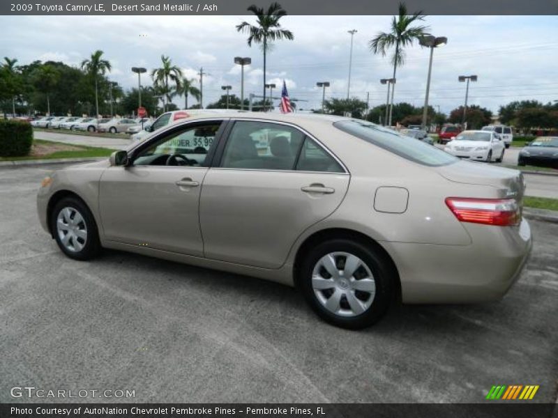 Desert Sand Metallic / Ash 2009 Toyota Camry LE