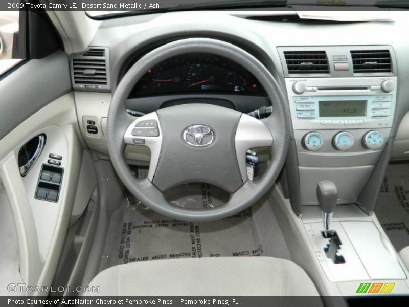 Desert Sand Metallic / Ash 2009 Toyota Camry LE
