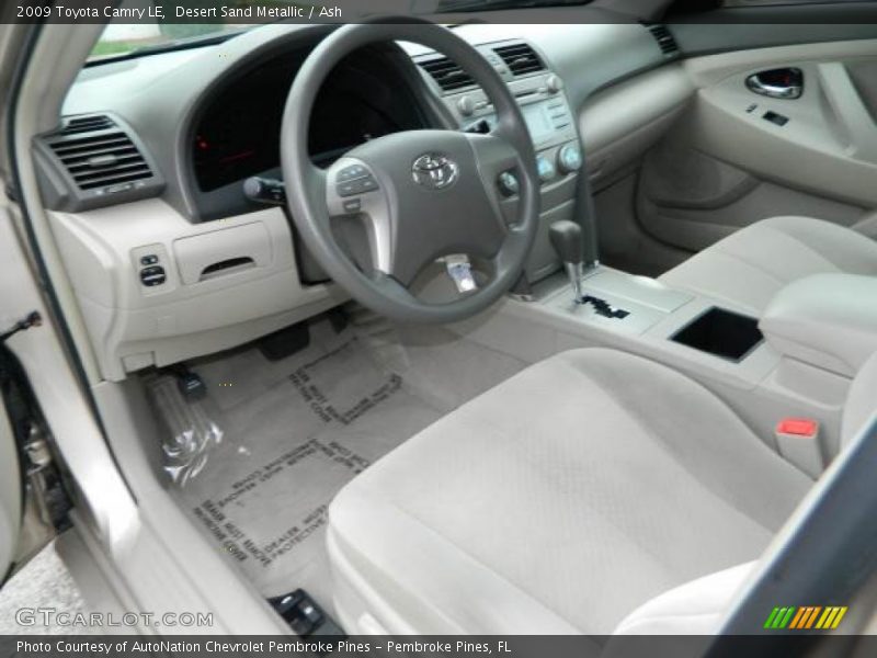 Desert Sand Metallic / Ash 2009 Toyota Camry LE