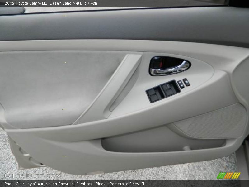 Desert Sand Metallic / Ash 2009 Toyota Camry LE