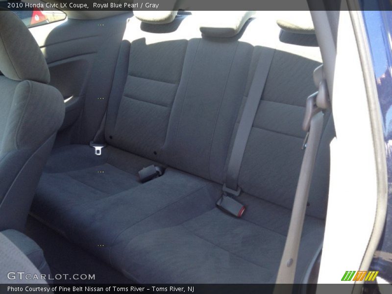 Royal Blue Pearl / Gray 2010 Honda Civic LX Coupe