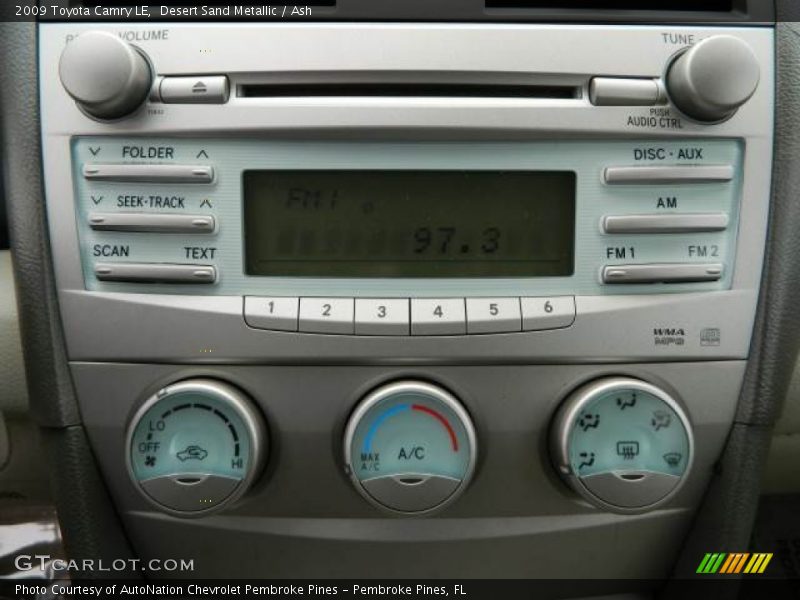 Desert Sand Metallic / Ash 2009 Toyota Camry LE