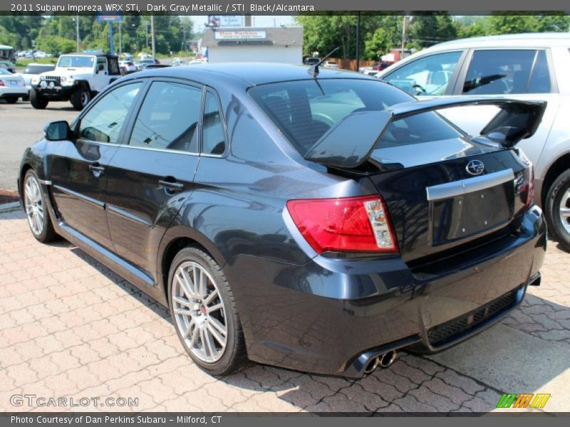Dark Gray Metallic / STI  Black/Alcantara 2011 Subaru Impreza WRX STi