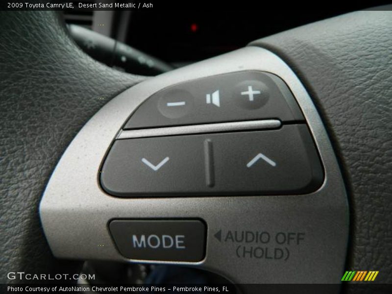 Desert Sand Metallic / Ash 2009 Toyota Camry LE