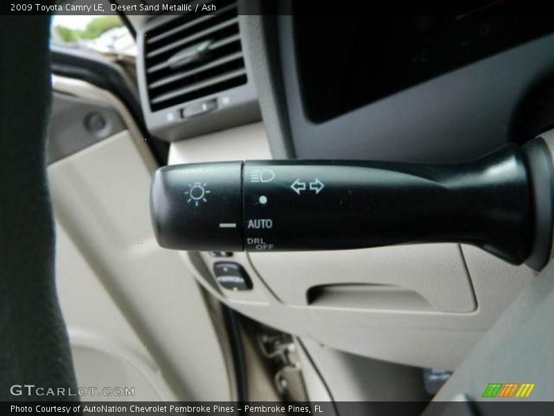 Desert Sand Metallic / Ash 2009 Toyota Camry LE
