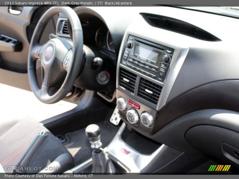 Dark Gray Metallic / STI  Black/Alcantara 2011 Subaru Impreza WRX STi