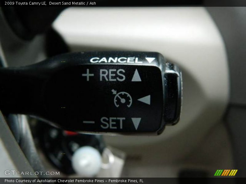 Desert Sand Metallic / Ash 2009 Toyota Camry LE