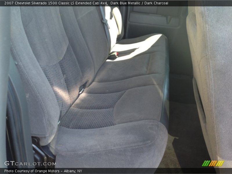 Dark Blue Metallic / Dark Charcoal 2007 Chevrolet Silverado 1500 Classic LS Extended Cab 4x4