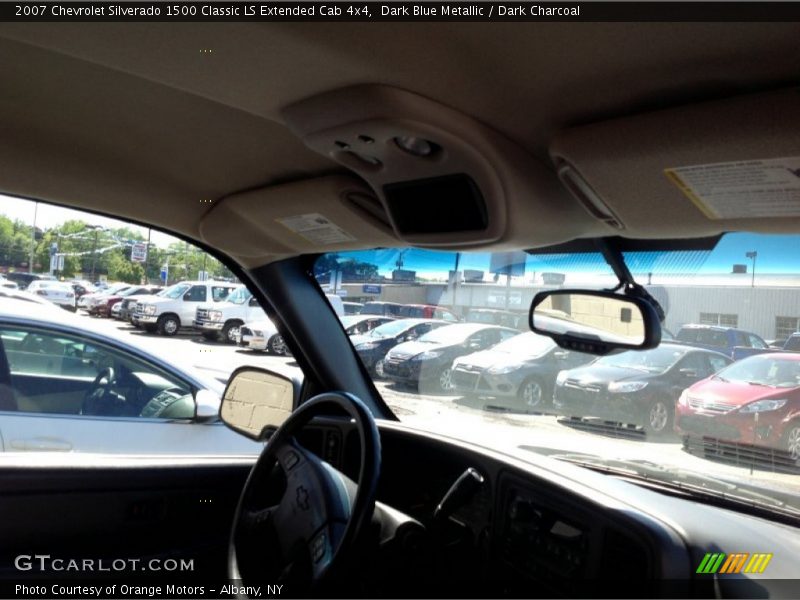 Dark Blue Metallic / Dark Charcoal 2007 Chevrolet Silverado 1500 Classic LS Extended Cab 4x4