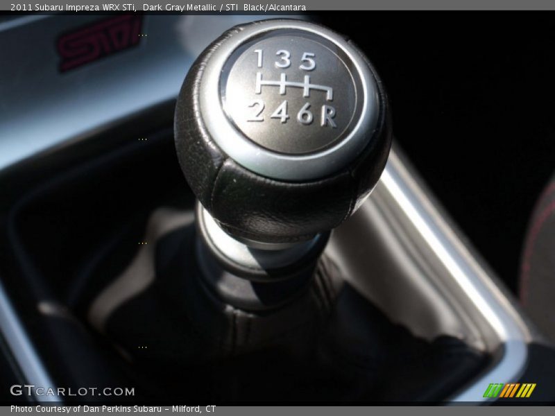 Dark Gray Metallic / STI  Black/Alcantara 2011 Subaru Impreza WRX STi