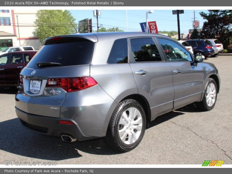 Polished Metal Metallic / Ebony 2010 Acura RDX SH-AWD Technology