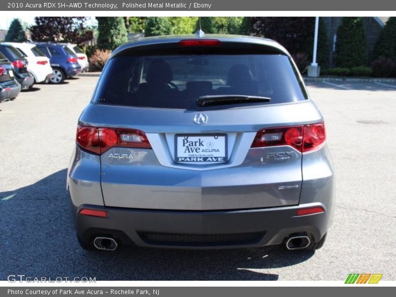 Polished Metal Metallic / Ebony 2010 Acura RDX SH-AWD Technology