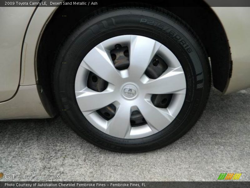 Desert Sand Metallic / Ash 2009 Toyota Camry LE