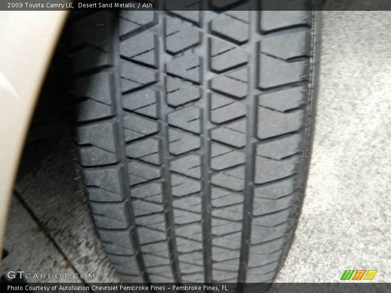 Desert Sand Metallic / Ash 2009 Toyota Camry LE
