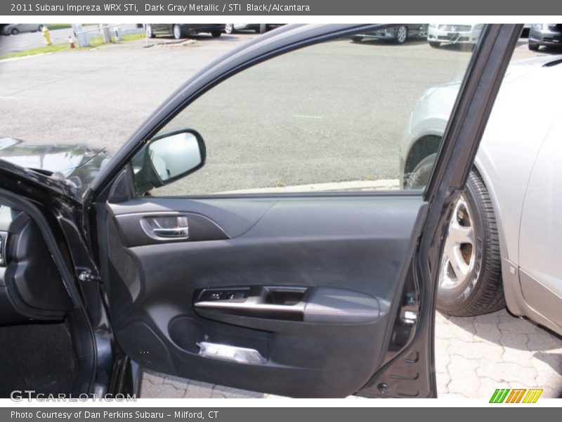 Dark Gray Metallic / STI  Black/Alcantara 2011 Subaru Impreza WRX STi