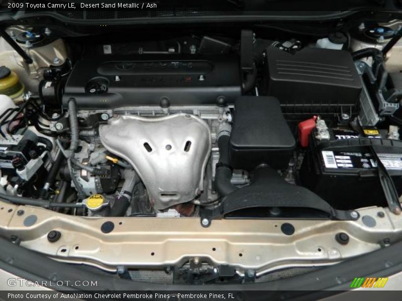 Desert Sand Metallic / Ash 2009 Toyota Camry LE