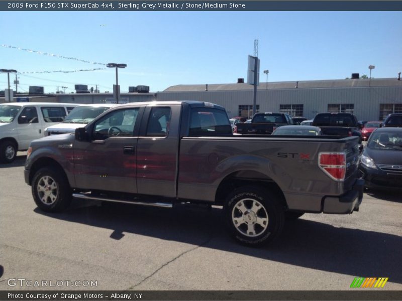 Sterling Grey Metallic / Stone/Medium Stone 2009 Ford F150 STX SuperCab 4x4