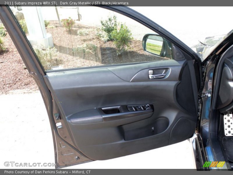 Dark Gray Metallic / STI  Black/Alcantara 2011 Subaru Impreza WRX STi