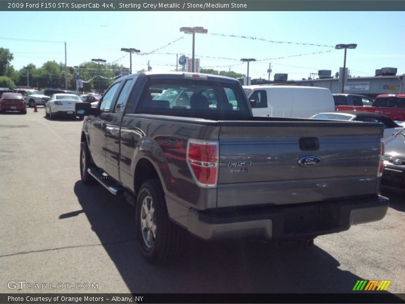Sterling Grey Metallic / Stone/Medium Stone 2009 Ford F150 STX SuperCab 4x4