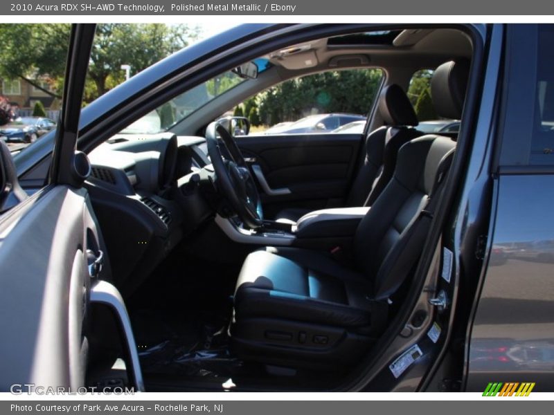 Polished Metal Metallic / Ebony 2010 Acura RDX SH-AWD Technology