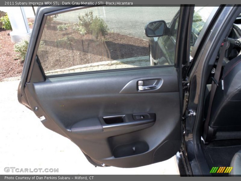 Dark Gray Metallic / STI  Black/Alcantara 2011 Subaru Impreza WRX STi
