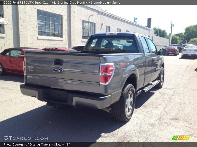 Sterling Grey Metallic / Stone/Medium Stone 2009 Ford F150 STX SuperCab 4x4