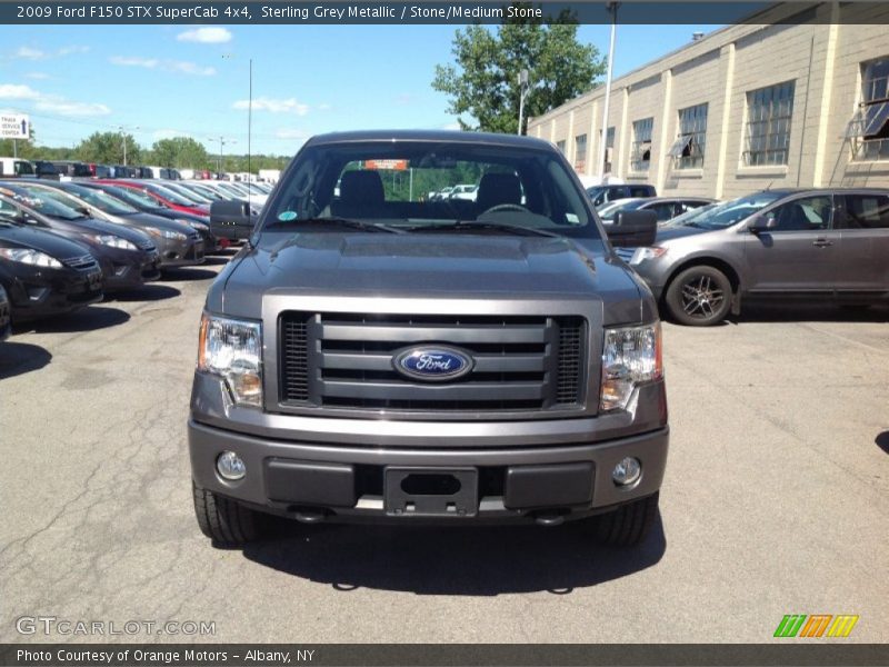 Sterling Grey Metallic / Stone/Medium Stone 2009 Ford F150 STX SuperCab 4x4