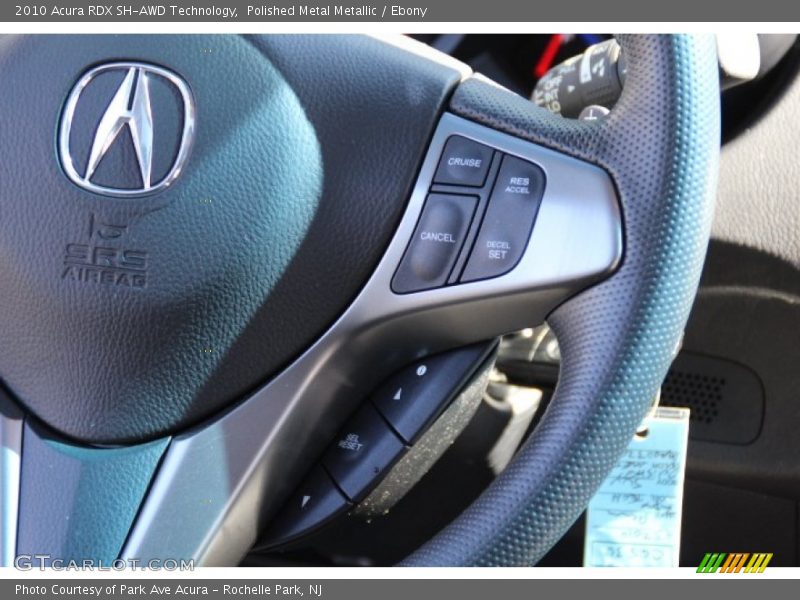 Polished Metal Metallic / Ebony 2010 Acura RDX SH-AWD Technology