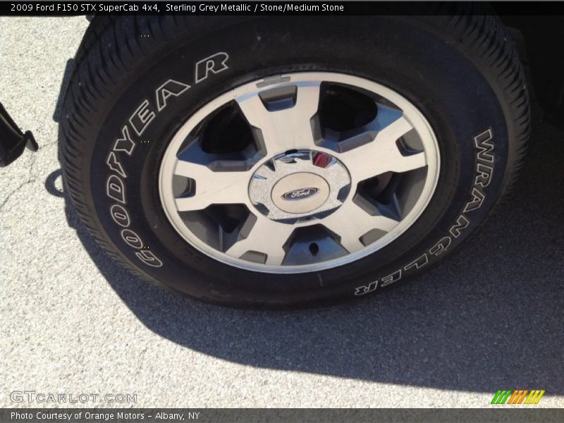 Sterling Grey Metallic / Stone/Medium Stone 2009 Ford F150 STX SuperCab 4x4