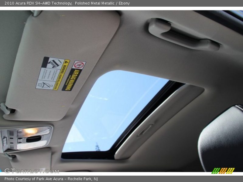 Polished Metal Metallic / Ebony 2010 Acura RDX SH-AWD Technology