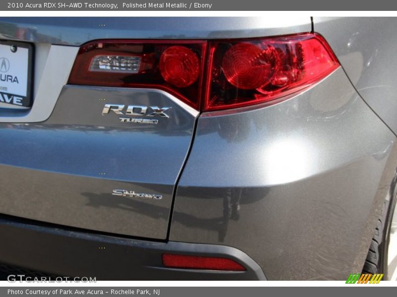 Polished Metal Metallic / Ebony 2010 Acura RDX SH-AWD Technology