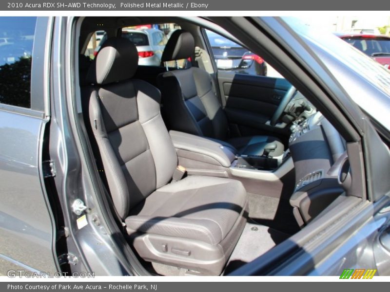 Polished Metal Metallic / Ebony 2010 Acura RDX SH-AWD Technology