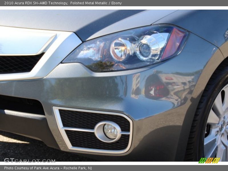 Polished Metal Metallic / Ebony 2010 Acura RDX SH-AWD Technology