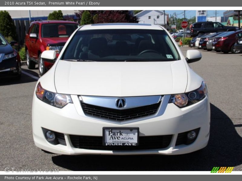 Premium White Pearl / Ebony 2010 Acura TSX Sedan