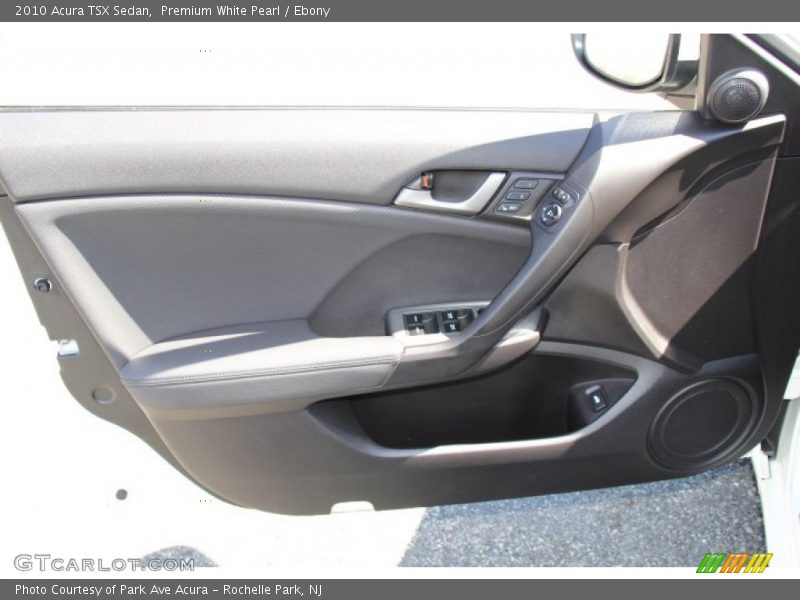 Premium White Pearl / Ebony 2010 Acura TSX Sedan