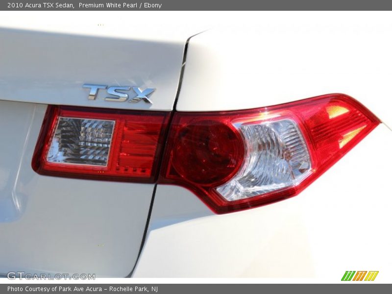 Premium White Pearl / Ebony 2010 Acura TSX Sedan