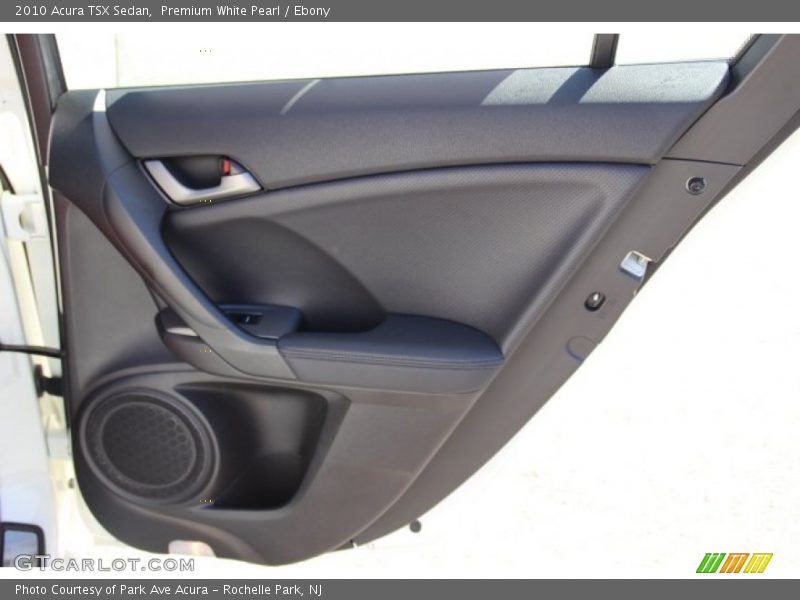 Premium White Pearl / Ebony 2010 Acura TSX Sedan