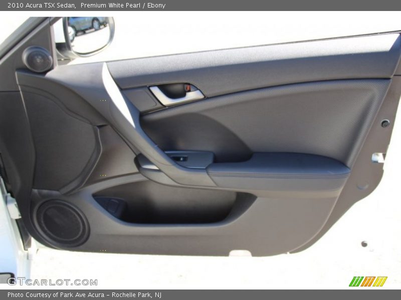 Premium White Pearl / Ebony 2010 Acura TSX Sedan