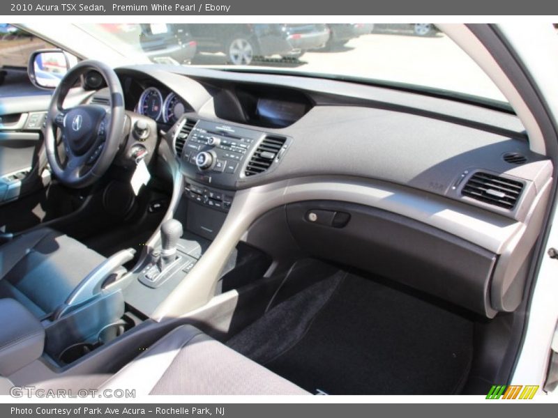 Premium White Pearl / Ebony 2010 Acura TSX Sedan
