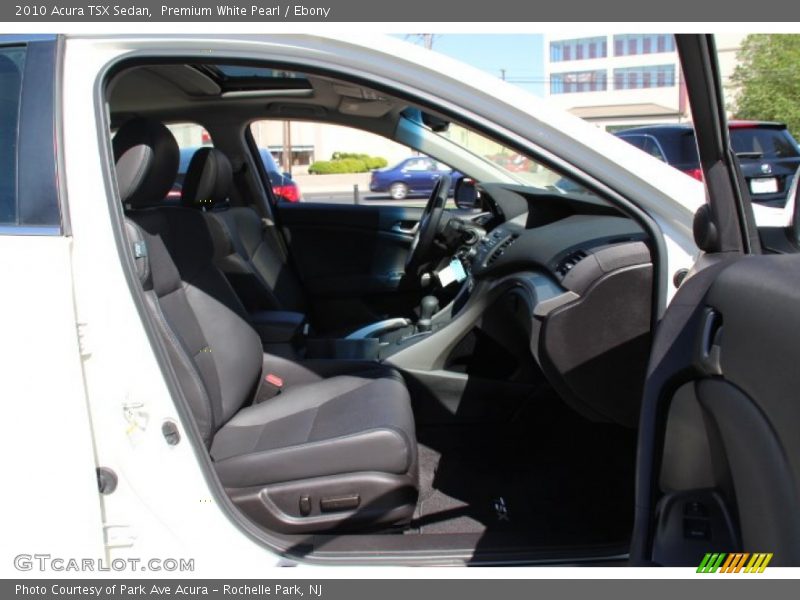 Premium White Pearl / Ebony 2010 Acura TSX Sedan