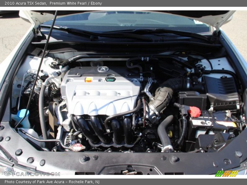 Premium White Pearl / Ebony 2010 Acura TSX Sedan