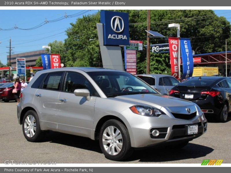 Palladium Silver Metallic / Ebony 2010 Acura RDX SH-AWD Technology