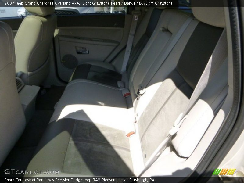 Light Graystone Pearl / Dark Khaki/Light Graystone 2007 Jeep Grand Cherokee Overland 4x4