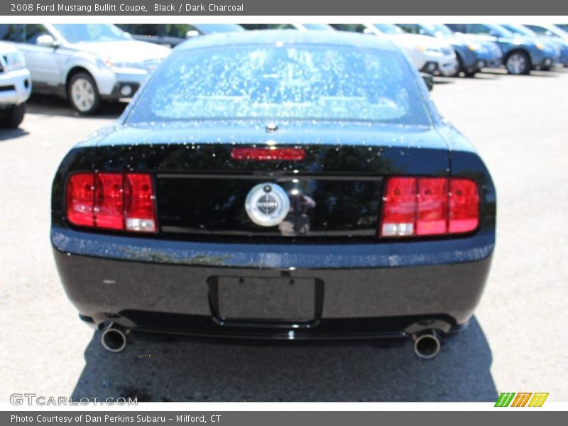 Black / Dark Charcoal 2008 Ford Mustang Bullitt Coupe