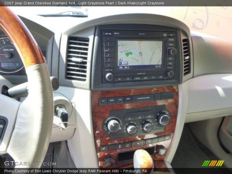 Light Graystone Pearl / Dark Khaki/Light Graystone 2007 Jeep Grand Cherokee Overland 4x4