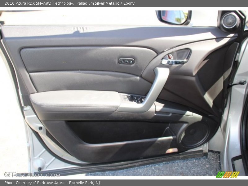 Palladium Silver Metallic / Ebony 2010 Acura RDX SH-AWD Technology