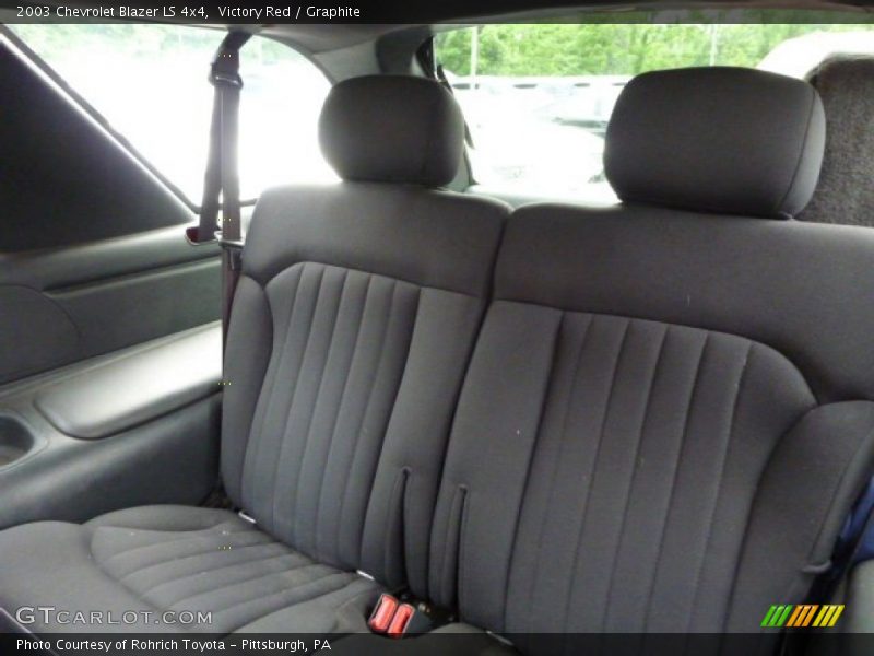 Victory Red / Graphite 2003 Chevrolet Blazer LS 4x4