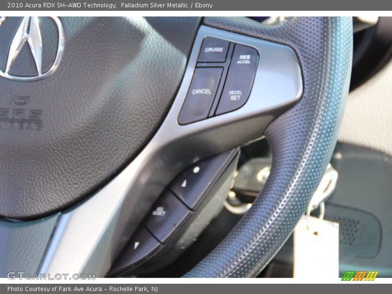 Palladium Silver Metallic / Ebony 2010 Acura RDX SH-AWD Technology