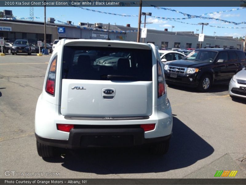 Clear White / Black Leather 2010 Kia Soul Ghost Special Edition