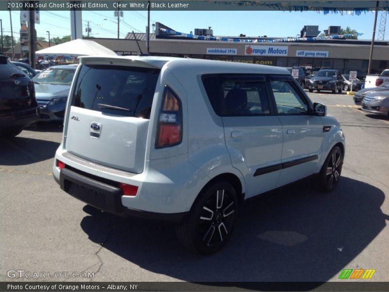 Clear White / Black Leather 2010 Kia Soul Ghost Special Edition